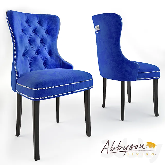 Abbyson Living Versailles Dining Chair 3ds Max