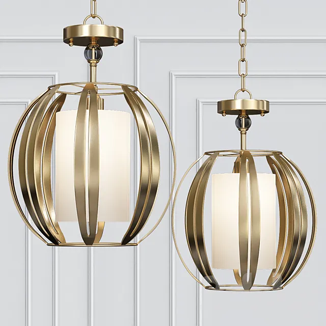 Abercorn Pendant Semi-Flush 3ds Max