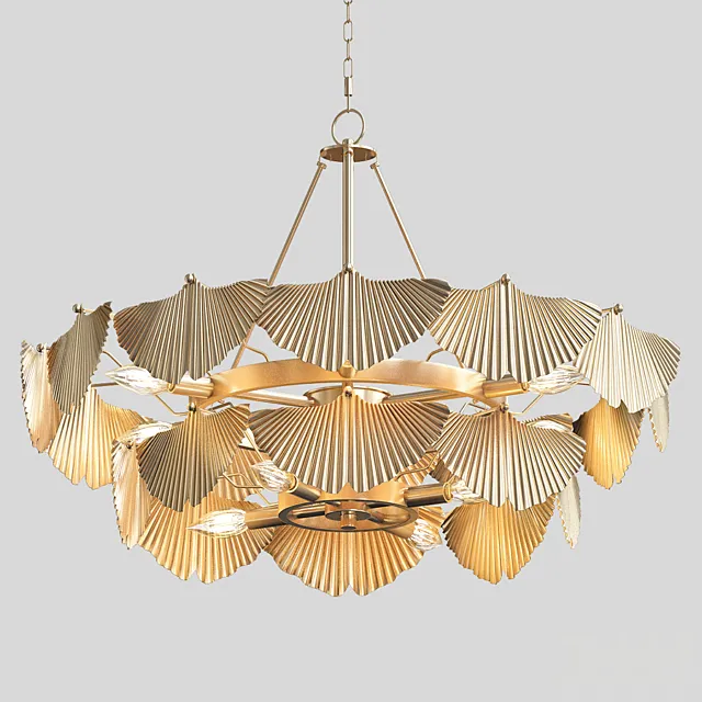 Aberdeen 9-Light Chandelier 3ds Max