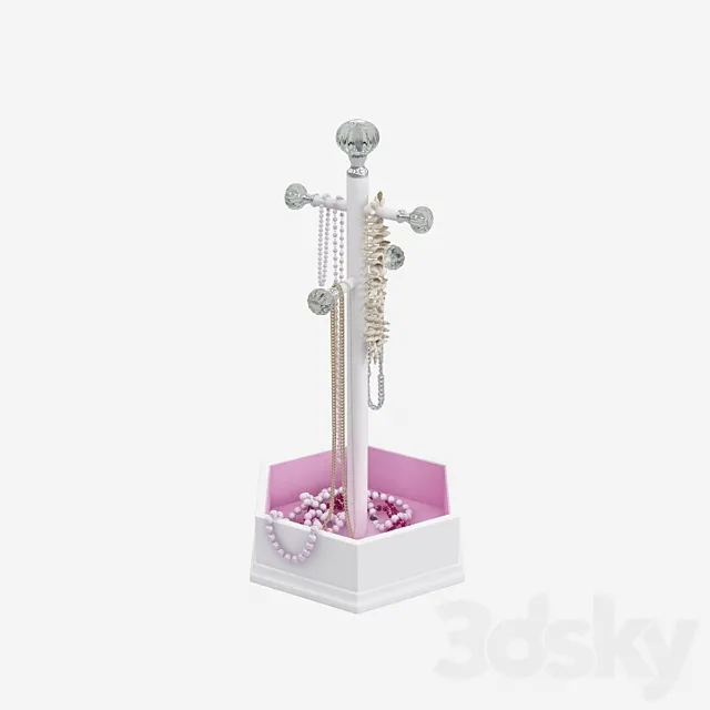 Abigail Jewelry Stand (Stand Jewelry) 3DS Max Model