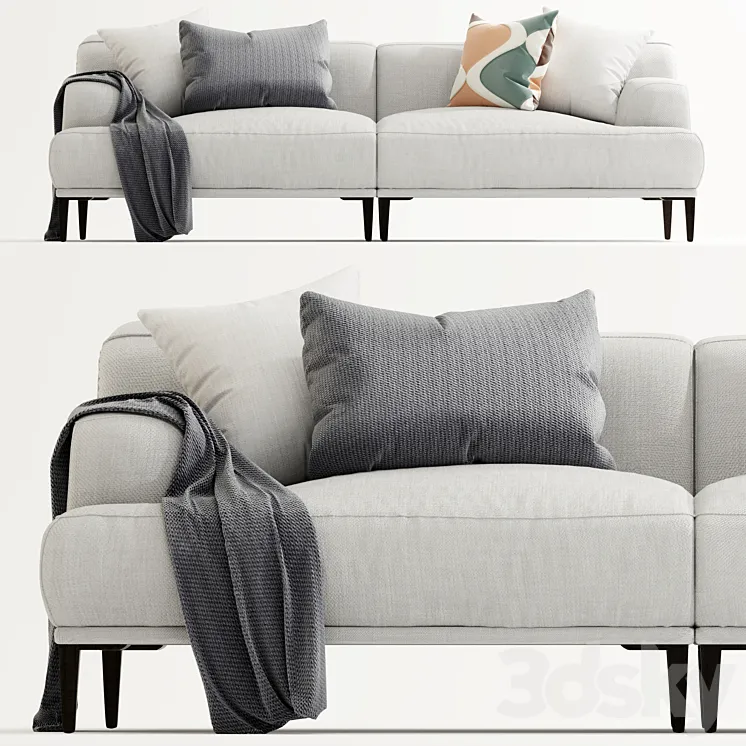 Abisko quartz sofa 3DS Max Model