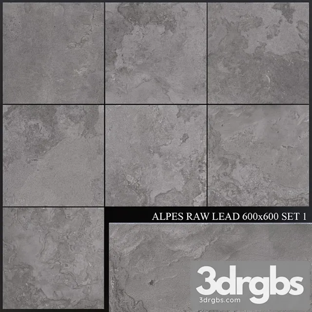 Abk Alpes Raw Lead 600×600 Set 1 3dsmax Download
