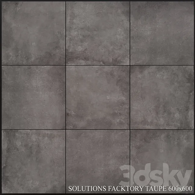 ABK Solutions Facktory Taupe 600×600 3ds Max