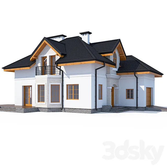 ABS House V19 3dsMax Model