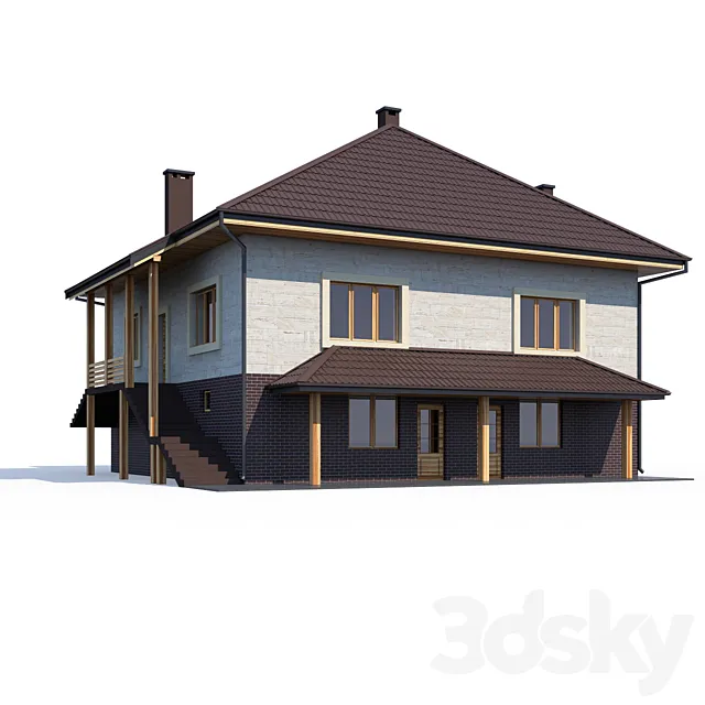 ABS House V214 3ds Max