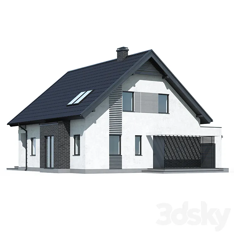 ABS House V264 3DS Max