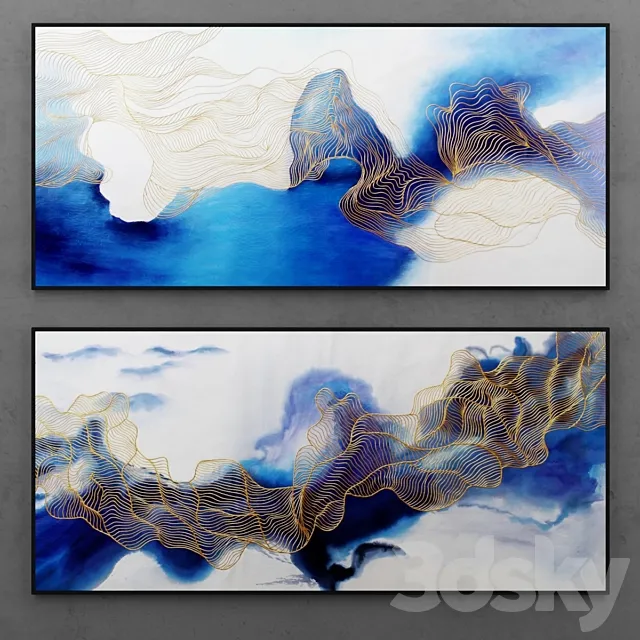 Abstract painting | 7 3ds Max