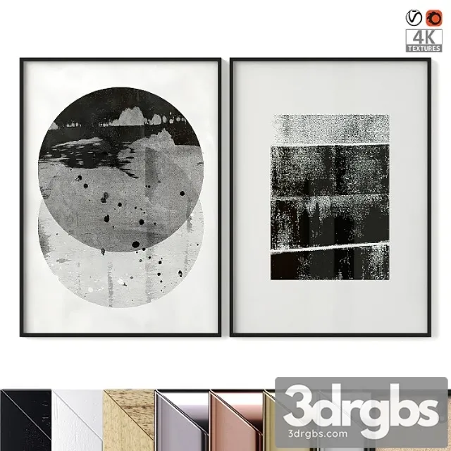 Abstract pair posters 08