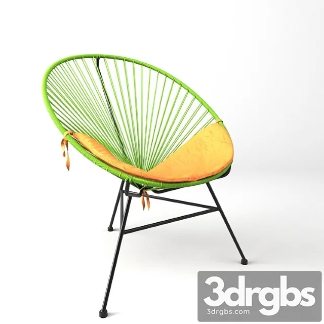 Acapulco green chair. sim-trade. 3dsmax Download