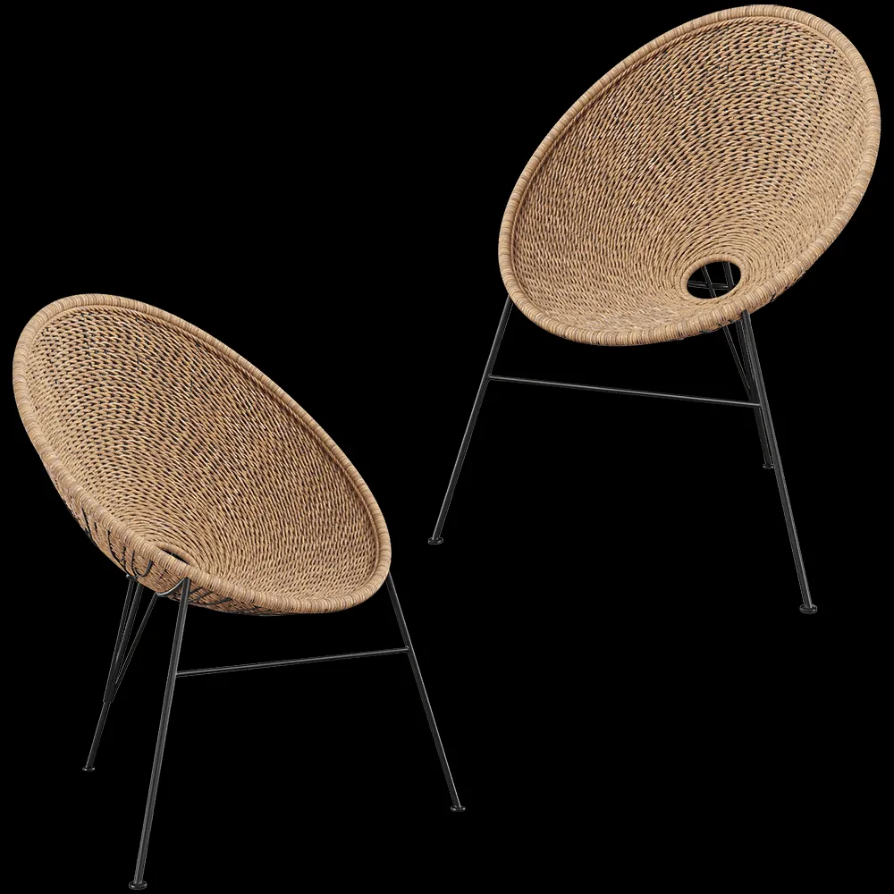 Acapulco – Outdoor chair Palma 3ds Max