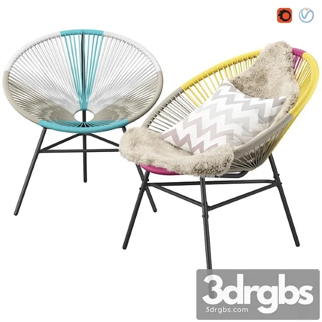 Accent chairs 2 3dsmax Download