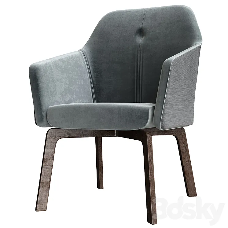 Accent chairs 3DS Max