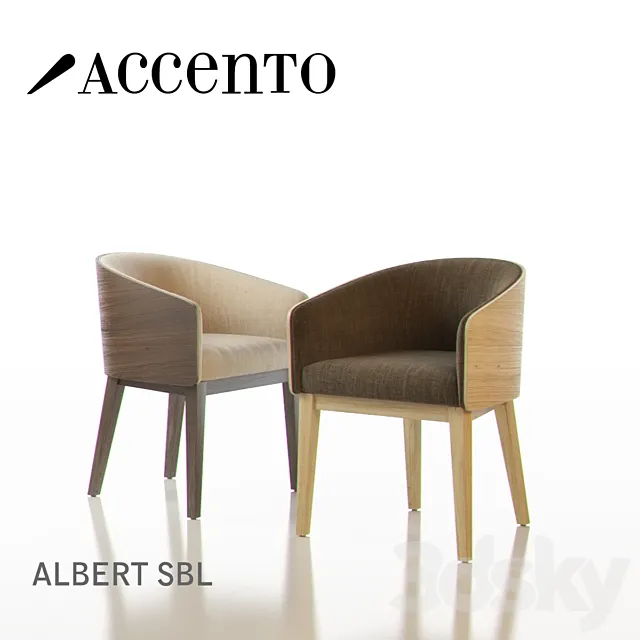 ACCENTO ALBERT SBL Chairs 3DSMax File