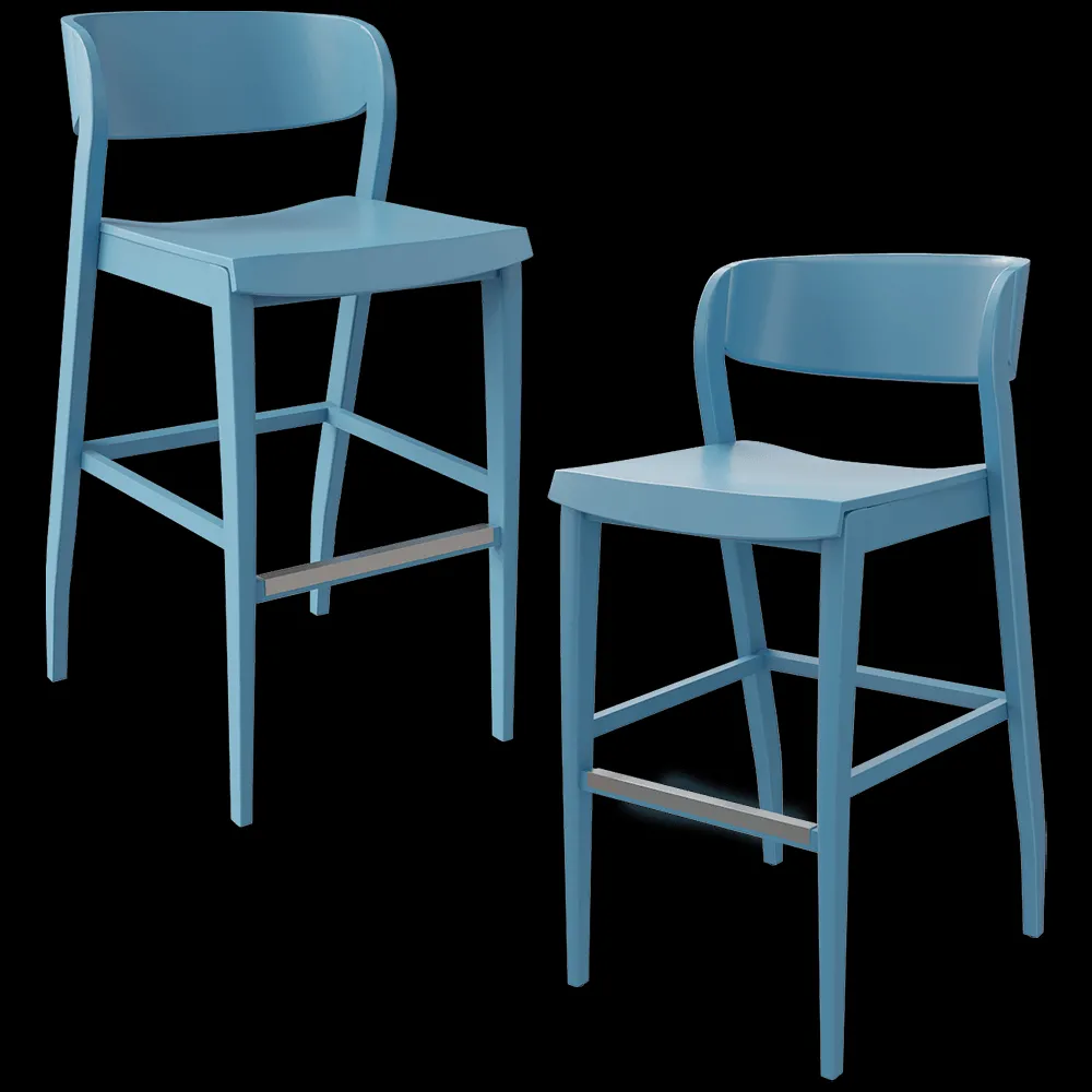 Accento SRL  – Bar stool FRIDA 3ds Max