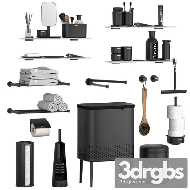 Accessories And Decor For Bathroom Brabantia Colombo 3dsmax Download