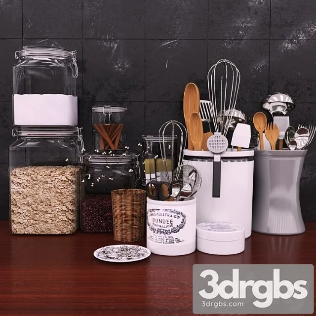 Accessories For Kitchen and Restaurant 5 3dsmax Download