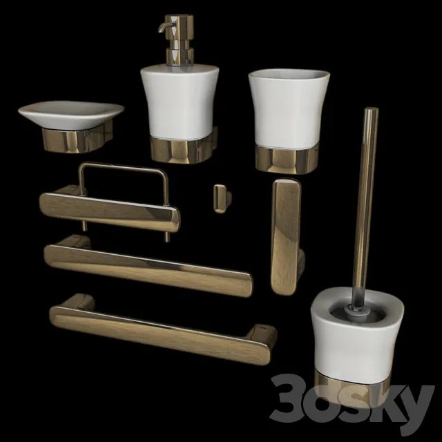 Accessories Toto MH. 3DS Max Model