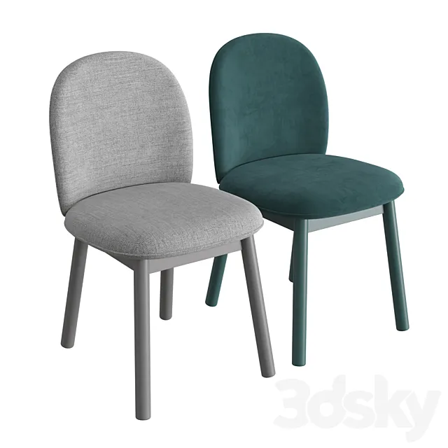 Ace dining chair 3ds Max