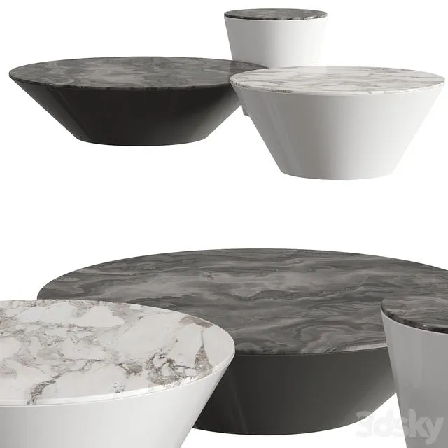Acerbis Pond Coffee Tables 3dsMax Model
