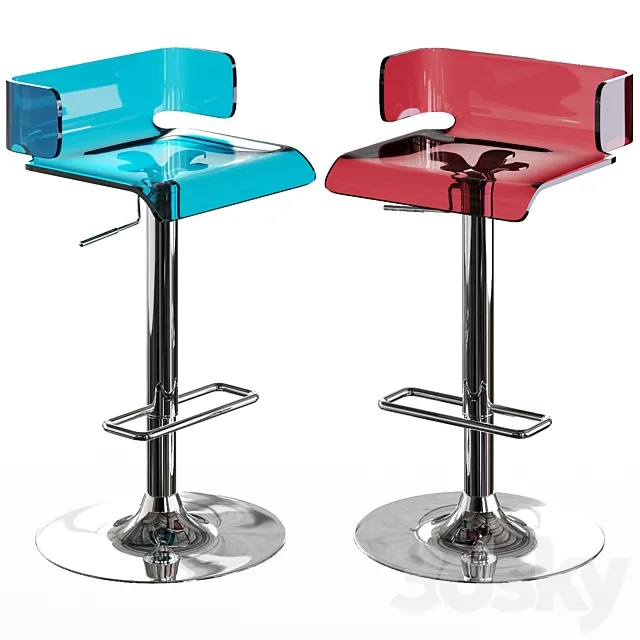 ACME Furniture Rania bar stool 3DSMax File