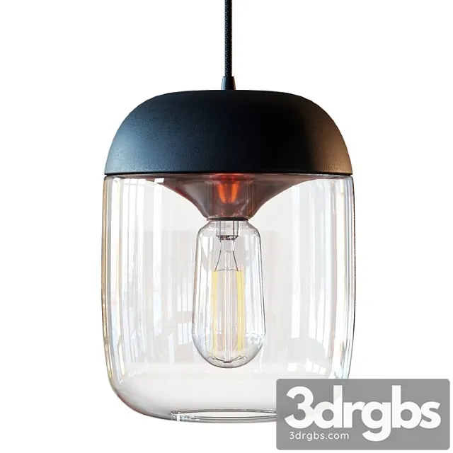 Acorn black hanging lamp by vita copenhagen 3dsmax Download