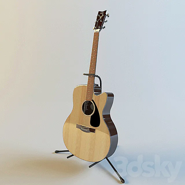 Acoustic Guitar 3DSMax File