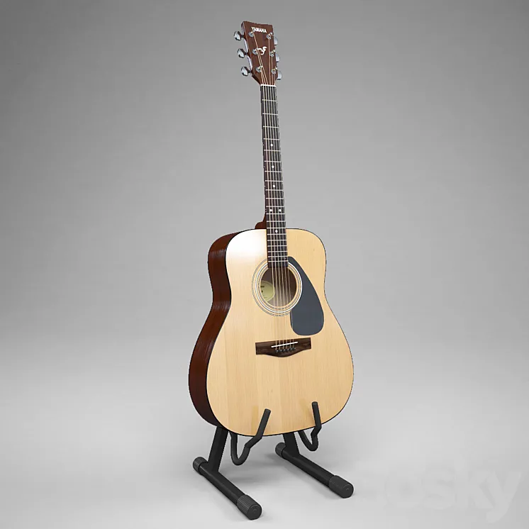 Acoustic guitar Yamaha F310 3DS Max