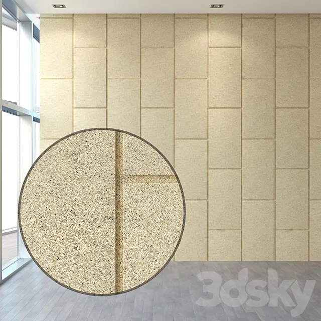 Acoustic panels Heradesig 3DS Max Model