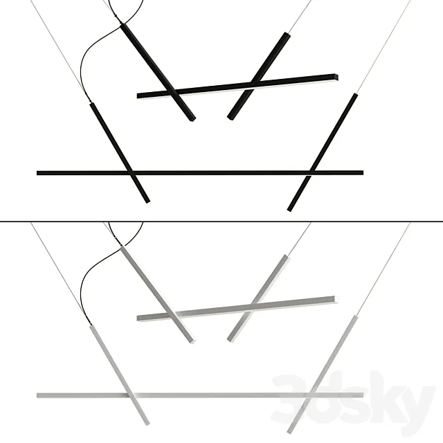 ACROSS By LUCEPLAN 3ds Max