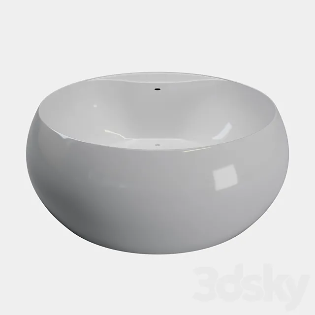 Acrylic bath BelBagno BB30-1550 3ds Max