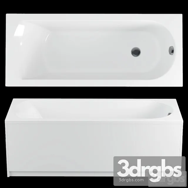 Acrylic bathtub Riho Miami 3dsmax Download
