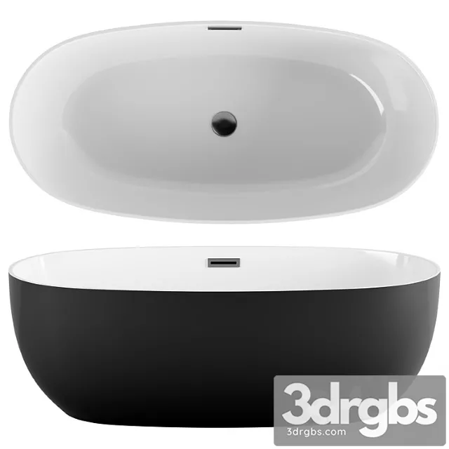 Acrylic Bathtub Vincea Vbt 405 1700mb Black