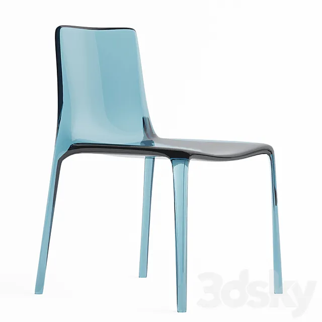 Acrylic chair 3ds Max