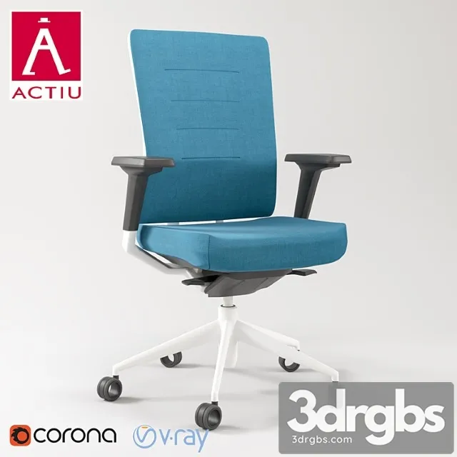 Actiu Tnk Flex Office Chair 1 3dsmax Download
