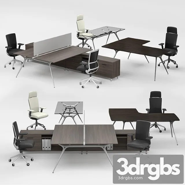 Actiu tnk500 chair arkitek table 2 3dsmax Download