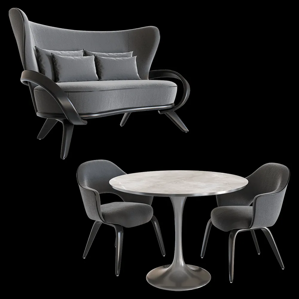 Actual design – Set Apriori 9 3ds Max