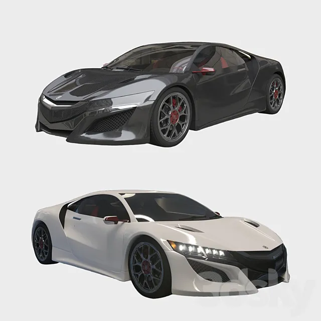 Acura NSX 3DS Max Model