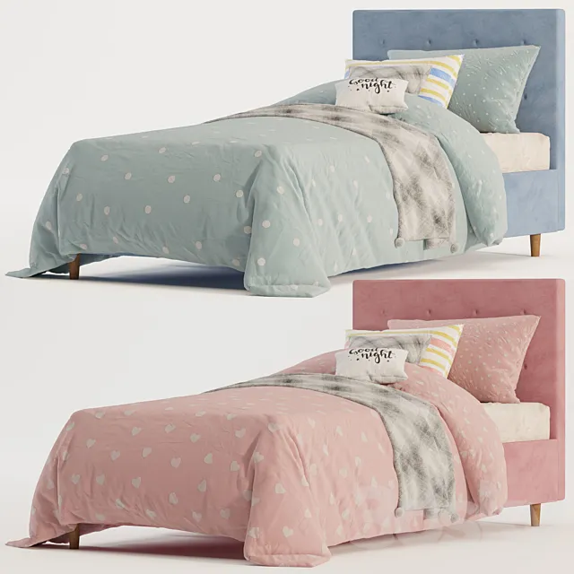 Adairs kids bed 3DS Max Model