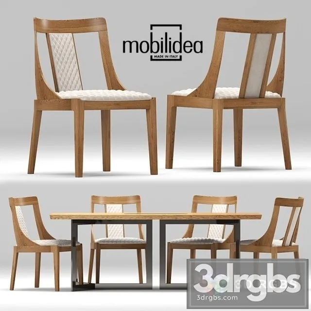 Adam Eva Table and Chair 3dsmax Download