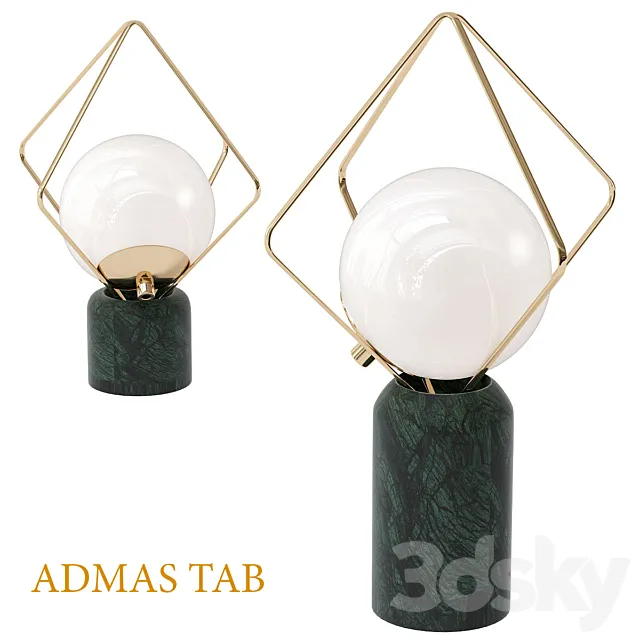 Adamas_Tab2 3DS Max Model