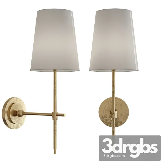 Adams wall sconce with linen shade_1 3dsmax Download