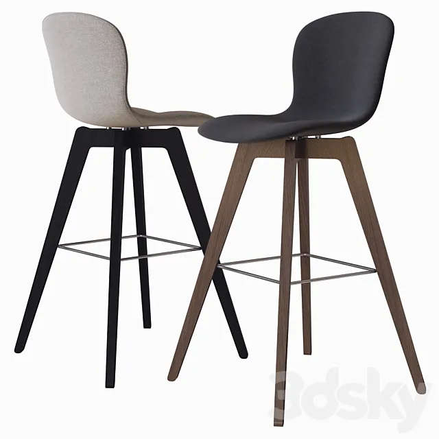 adelaide bar stool boconcept 3ds Max