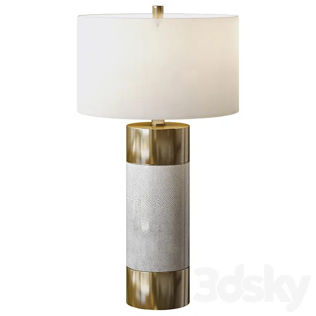 adelia table lamp by uttermost 3ds Max