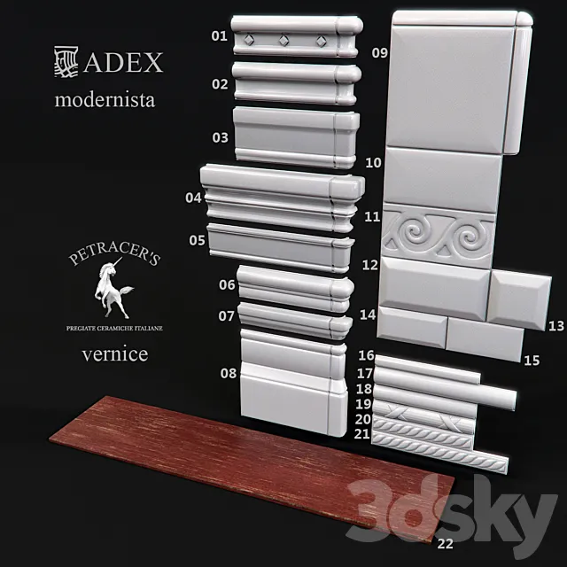 ADEX_modernista_Petracers vernice 3DSMax File