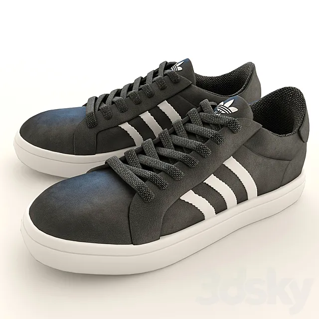 Adidas sneakers 3ds Max