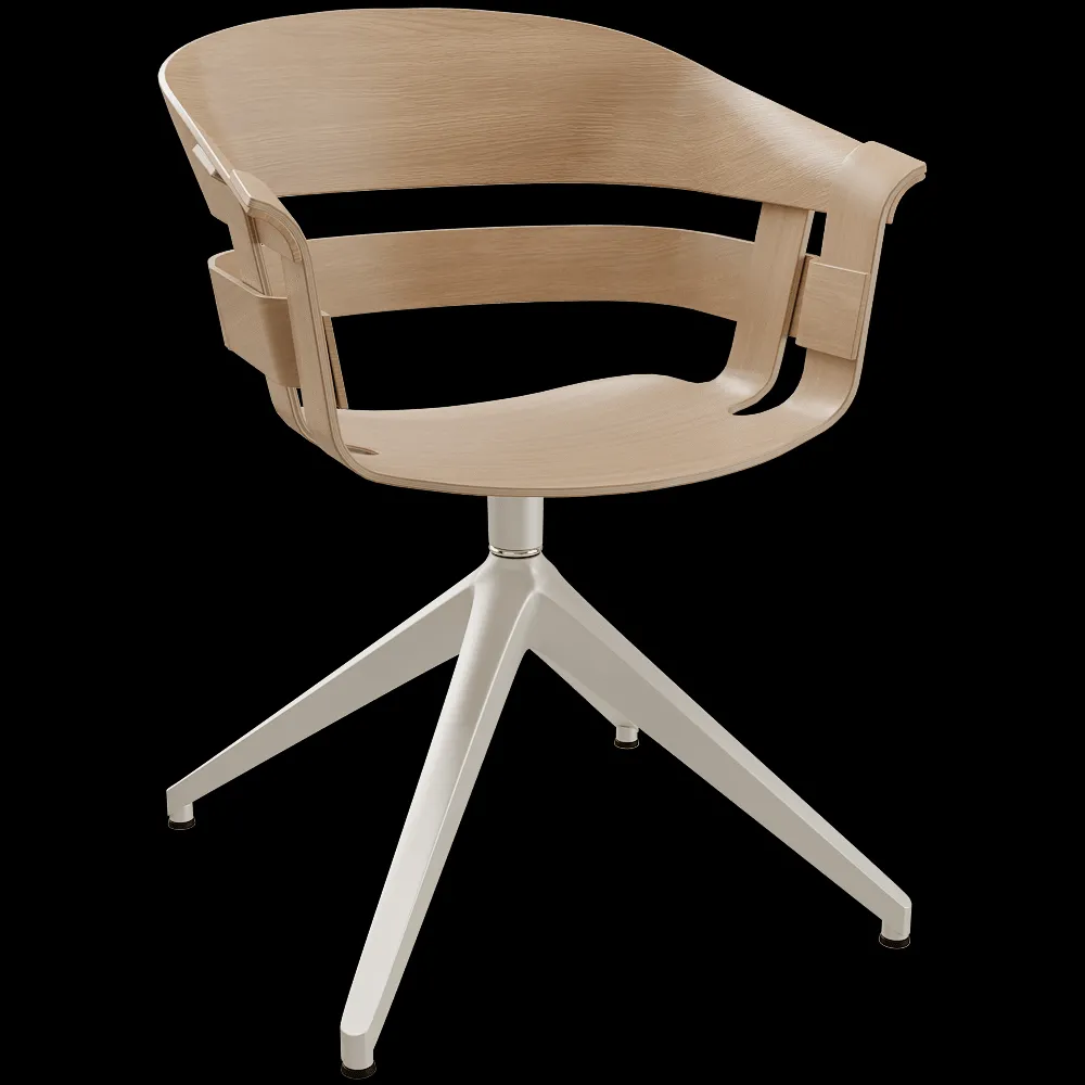 ADOR FACTORY – Chair Wick Chair Swivel Base 3ds Max
