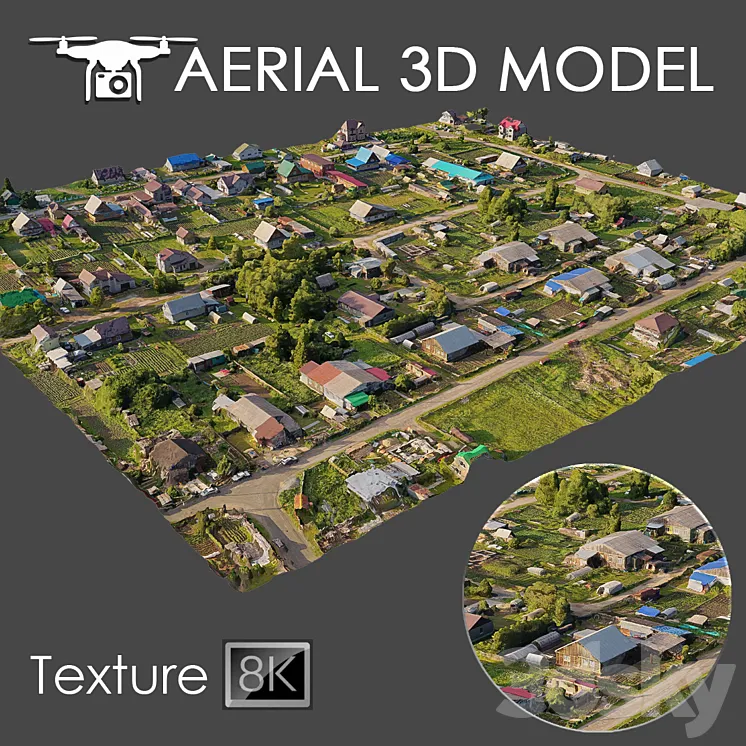 Aerial scan 13 3DS Max