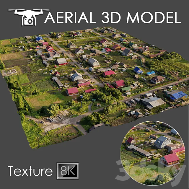 Aerial scan 14 3DS Max Model