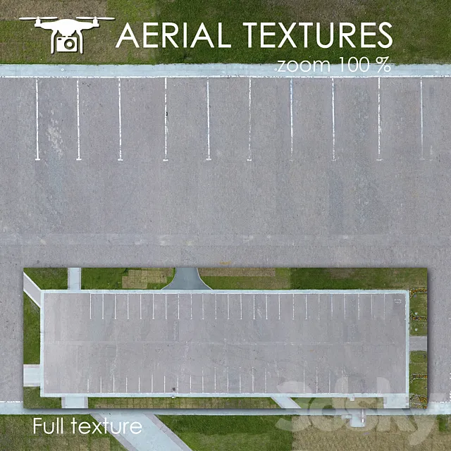 Aerial texture 14 3DS Max Model