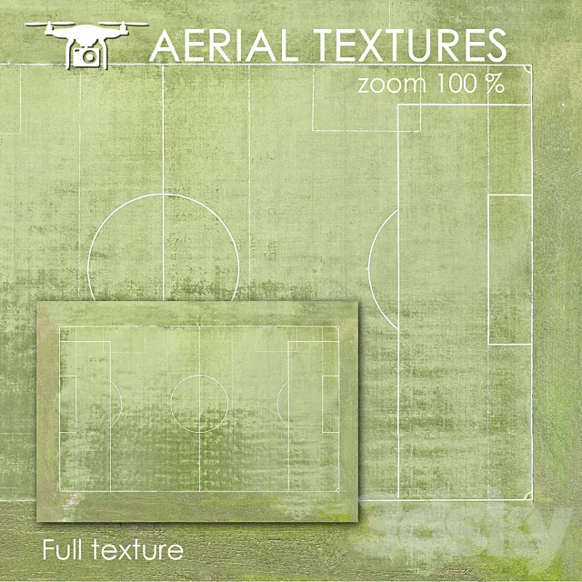 Aerial texture 3 3ds Max